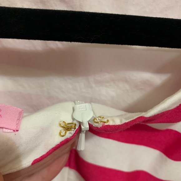 Lilly Pulitzer Pink & White Striped Party Dress - Picture 9 of 12